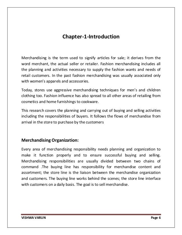 What Exactly is Fashion Merchandising Anyway? 1 What Exactly is Fashion Merchandising Anyway? 27